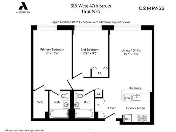516 West 47th Street N7A, New York NY 10036