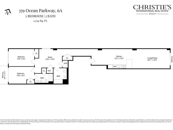 379 Ocean Parkway 6A, Brooklyn NY 11218