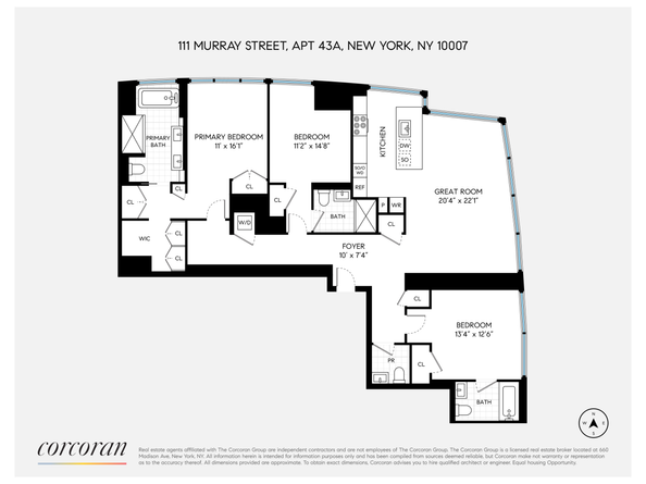 111 Murray Street 43A, New York NY 10007