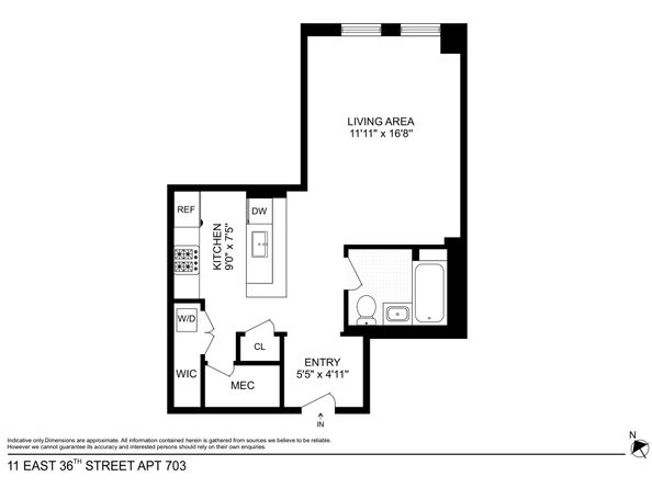 11 East 36th Street 703, New York NY 10016