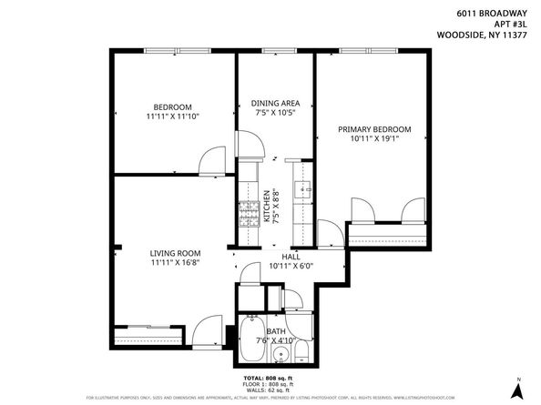 60-11 Broadway 3L, Woodside NY 11377