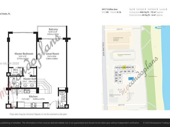 6917 Collins Ave 408, Miami Beach FL 33141