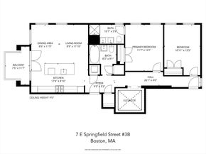 7 East Springfield Street 3B, Boston MA 02118