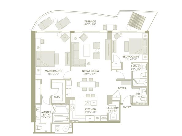 3100 N Ocean Drive H1105, Singer Island FL 33404