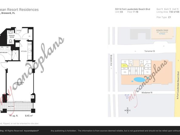 551 N Fort Lauderdale Beach Boulevard H1603, Fort Lauderdale FL 33304