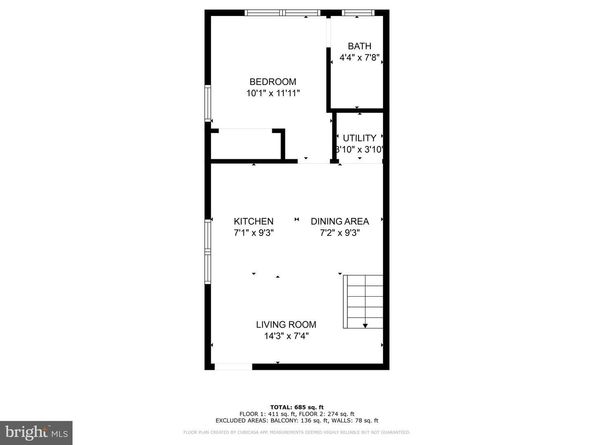 1915 H Street NE PH1, Washington DC 20002