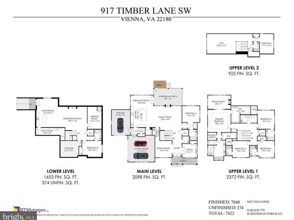 917 Timber Lane SW, Vienna VA 22180