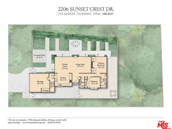2206 Sunset Crest Drive, Los Angeles CA 90046