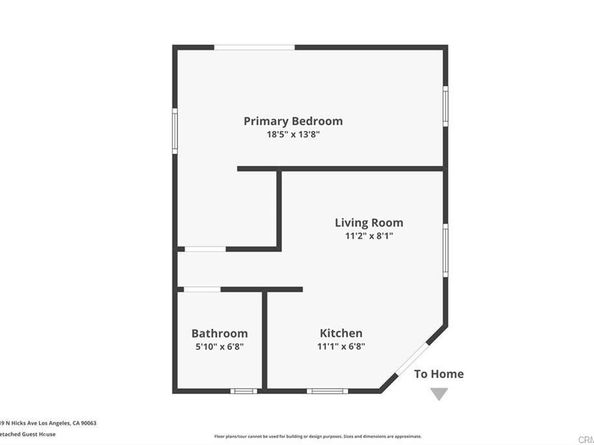 819 N Hicks Avenue, Los Angeles CA 90063