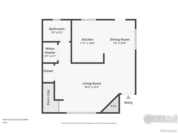 2680 Fremont Street, Boulder CO 80304