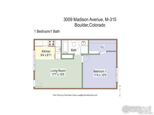 3009 Madison Avenue 315, Boulder CO 80303