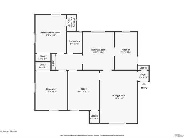 1410 Vine Street 3, Denver CO 80206