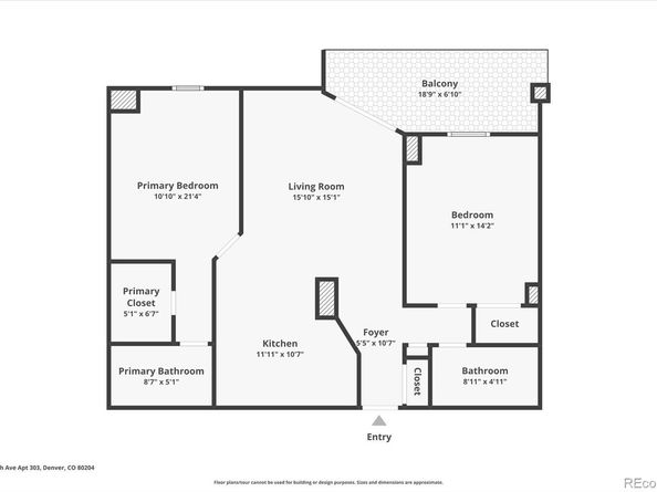 601 W 11th Avenue 303, Denver CO 80204