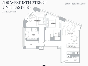 500 West 18th Street EAST 15G, New York NY 10011