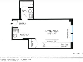 230 Central Park W 14I, New York NY 10024