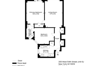 200 West 54th Street 6J, New York NY 10019
