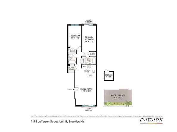 1198 Jefferson Avenue B, Brooklyn NY 11221