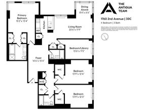 1760 2nd Avenue 30C, New York NY 10128