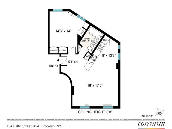 134 Baltic Street 5A, Brooklyn NY 11201