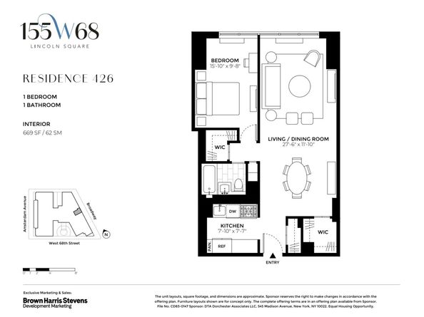 155 West 68th Street 426, New York NY 10023