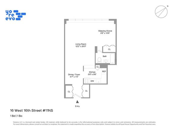 16 West 16th Street 11NS, New York NY 10011