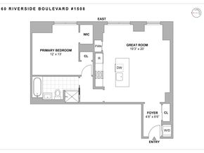 60 Riverside Boulevard 1508, New York NY 10069