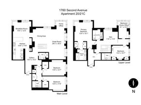 1760 2nd Avenue 20/21C, New York NY 10128