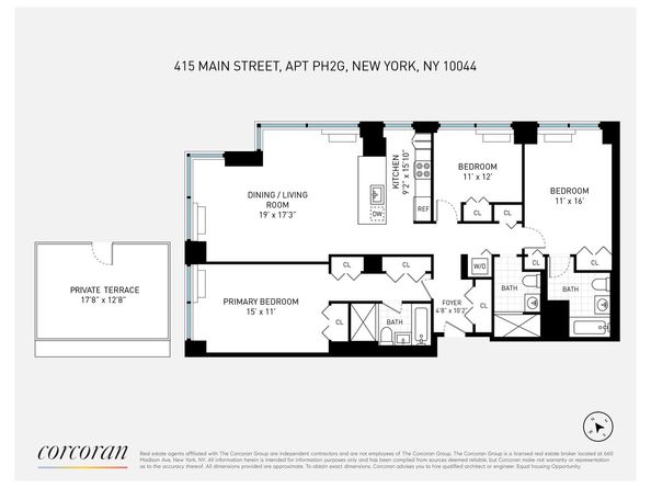 415 Main Street PH2G, New York NY 10044