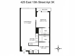425 East 13th Street 3K, New York NY 10009