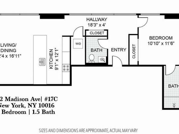 172 Madison Avenue 17C, New York (Manhattan) NY 10016