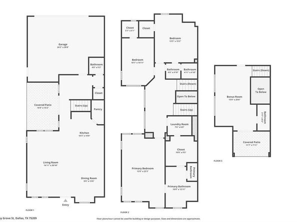 5495  Ashby Grove Street , Dallas Texas 75209