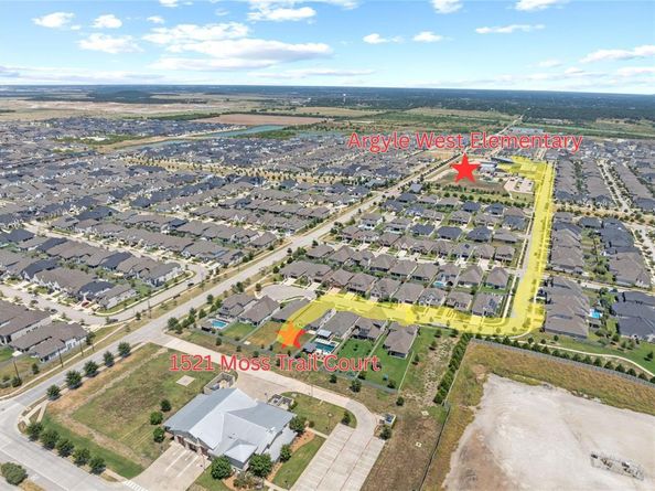 1521  Moss Trail Court , Argyle Texas 76226