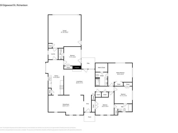 1109  Edgewood Drive , Richardson Texas 75081