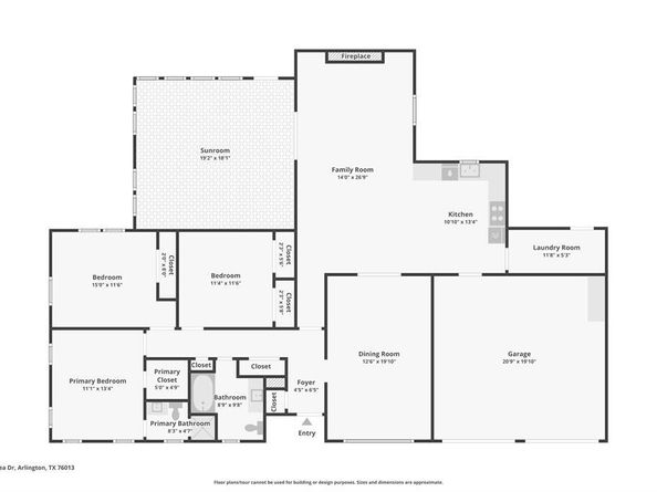 1514  Azalea Drive , Arlington Texas 76013