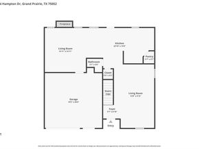 2812 N Hampton Drive , Grand Prairie Texas 75052