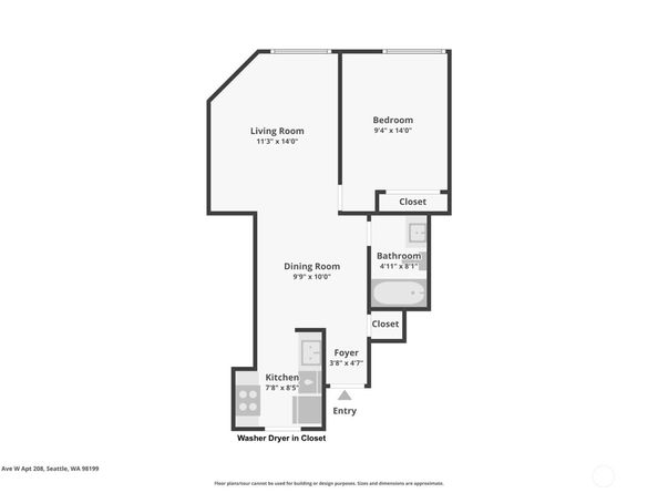 3045 20th Avenue W 208, Seattle WA 98199