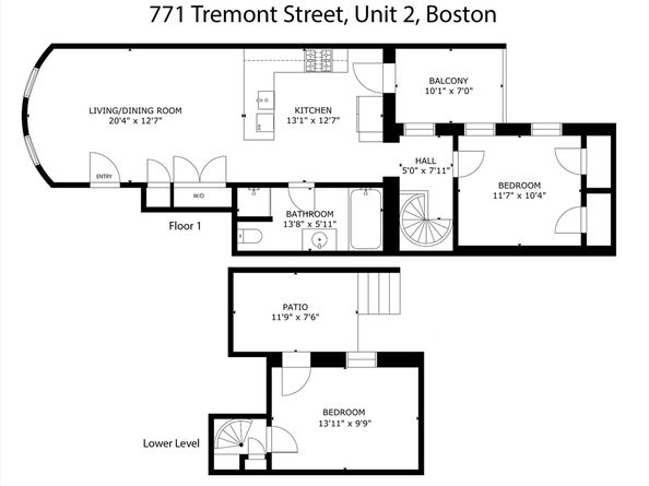 771 Tremont St 2, Boston MA 02118