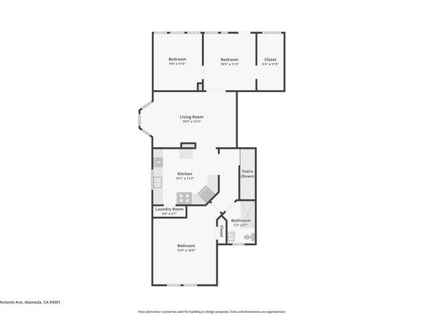 1812 San Antonio Avenue, Alameda CA 94501