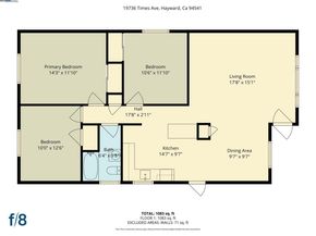 19736 Times Ave, Hayward CA 94541