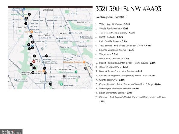 3521 39TH Street NW A493, Washington DC 20016