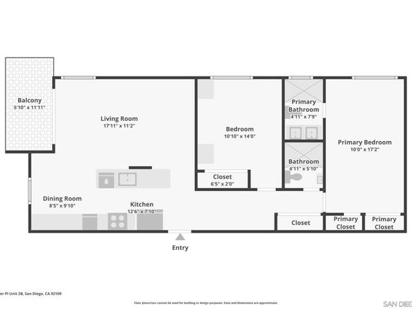 1235 Parker Pl 2B, San Diego CA 92109