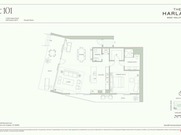 702 N Doheny Drive 101, West Hollywood CA 90069