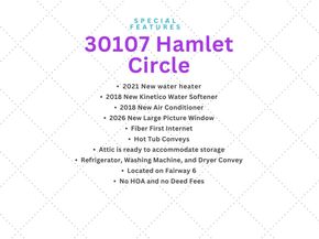 30107 Hamlet CIR, Georgetown TX 78628