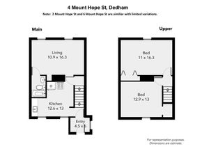 4 Mount Hope St, Dedham MA 02026