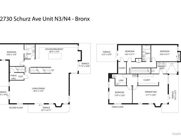2730 Schurz Avenue N3 & N4, Bronx NY 10465