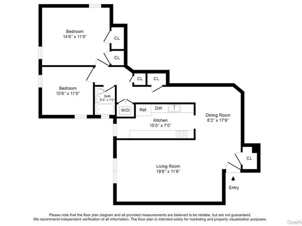 315 Palmer Terrace 1D, Mamaroneck NY 10543