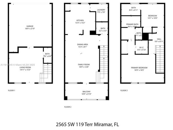 2565 SW 119th Ter, Miramar FL 33025
