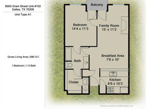 6003  Oram Street  104, Dallas Texas 75206