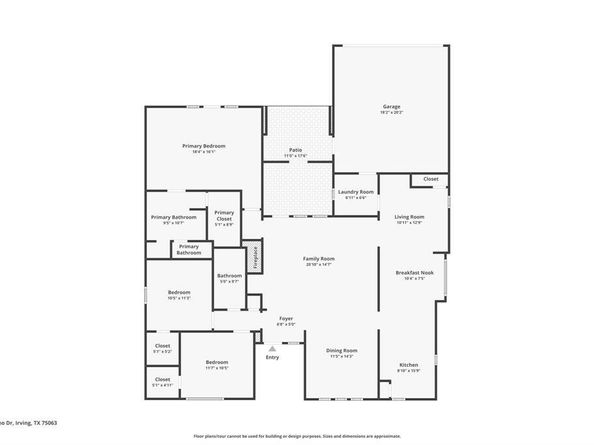 9009  Rodeo Drive , Irving Texas 75063