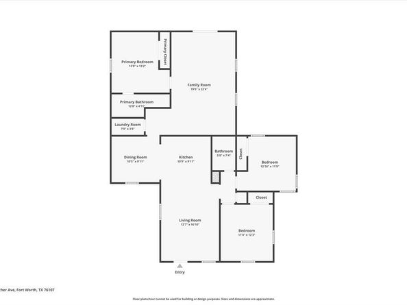 4452  Fletcher Avenue , Fort Worth Texas 76107
